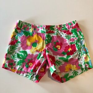 Lilly Pulitzer Shorts Big Garden By The Sea Size 6